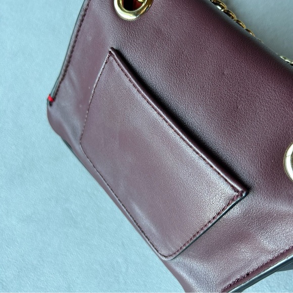 Sondra Roberts Squared ~ Mini Crossbody Bag ~ Chain Strap with Handle - Picture 9 of 14